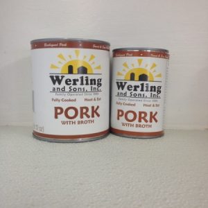 Canned pork