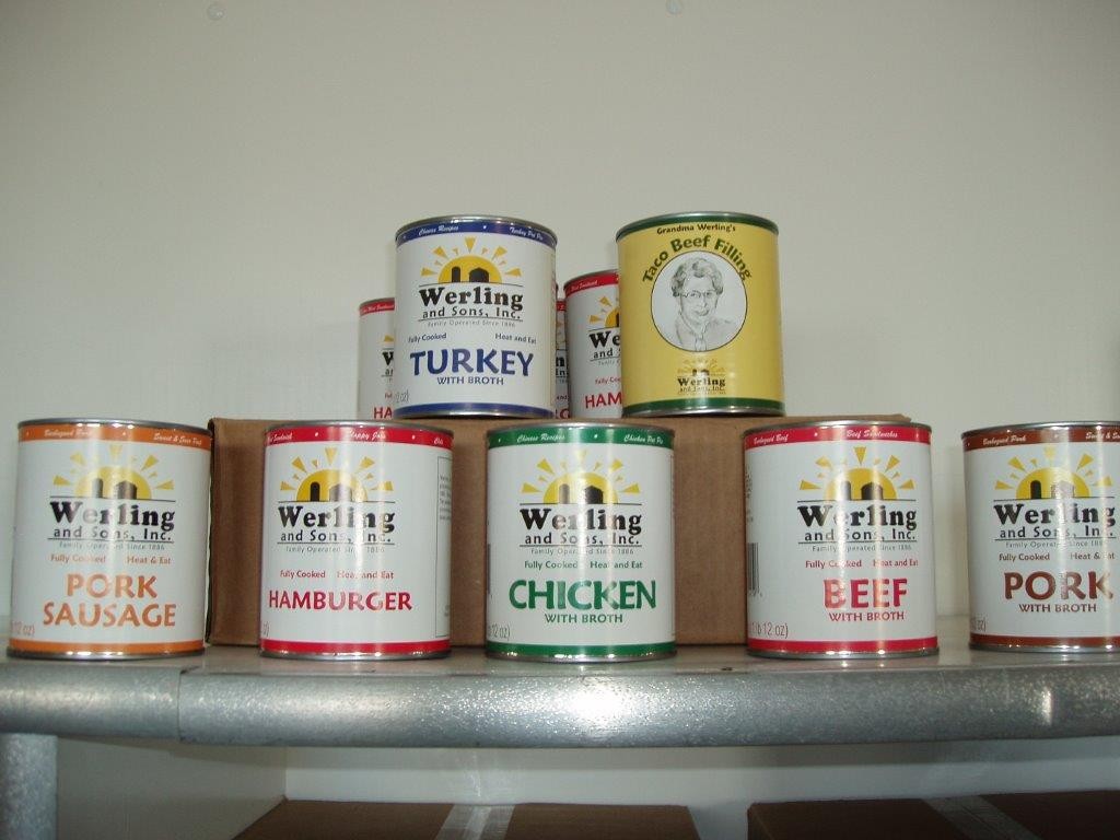 28oz Variety Canned Meat 12 Pack