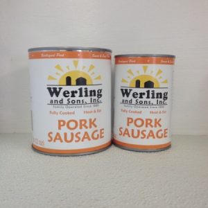 Canned pork sausage filling