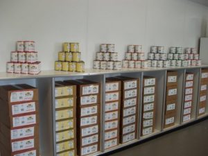 Variety of Canned Meat