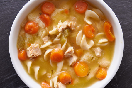 Chicken Noodle Soup in a bowl