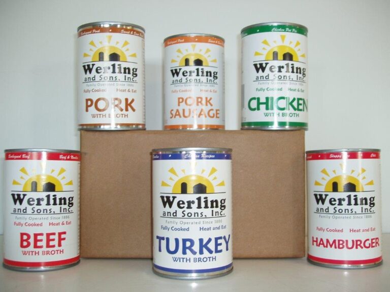 The Benefits of Canned Meat Werling & Sons, Inc