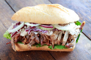 Hwaiian Pork Sandwich for the summer