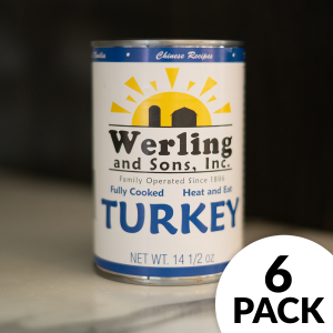 Canned turkey