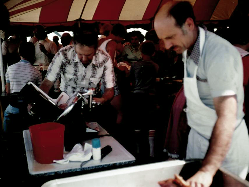 Jim & Ed Werling at ?? event, circa?